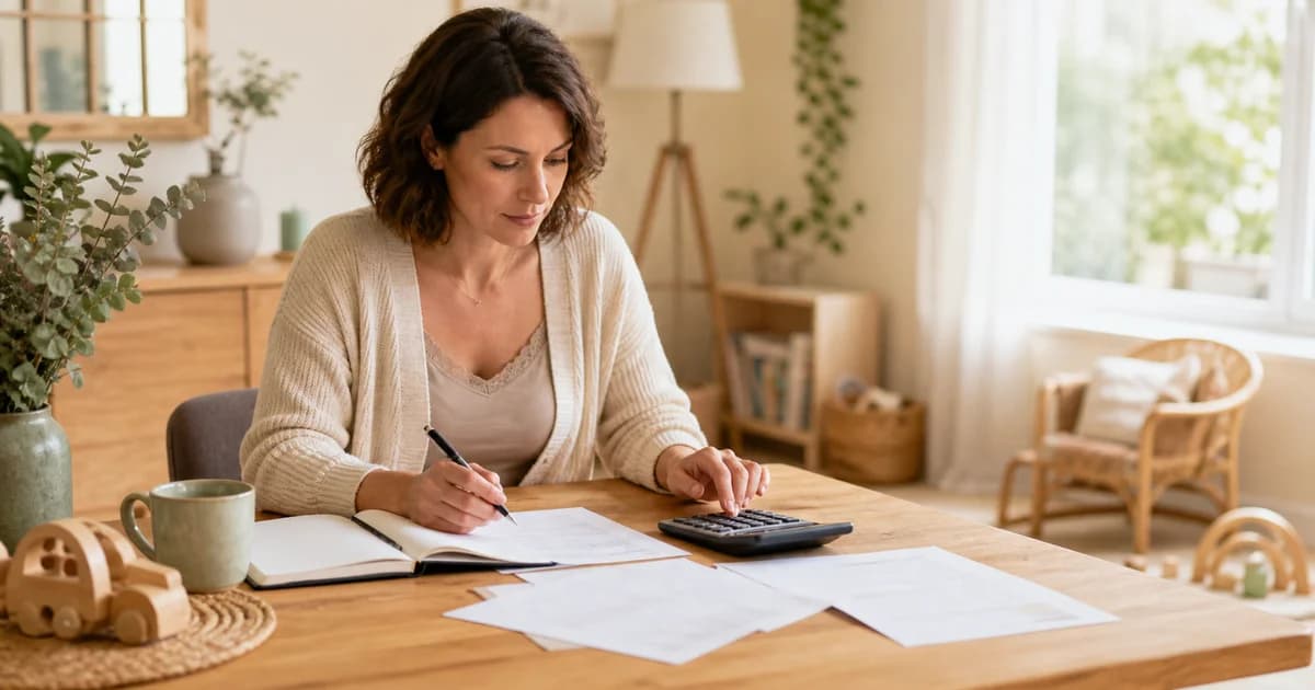 Calendrier et fiche de paie illustrant le calcul des congés payés d'une assistante maternelle