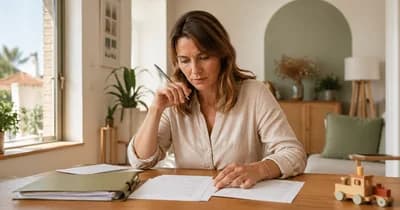 Dossier administratif de retrait d'agrément posé sur un bureau