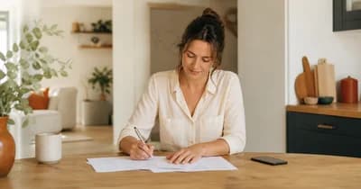 Documents d'assurance et contrat de travail d'une assistante maternelle